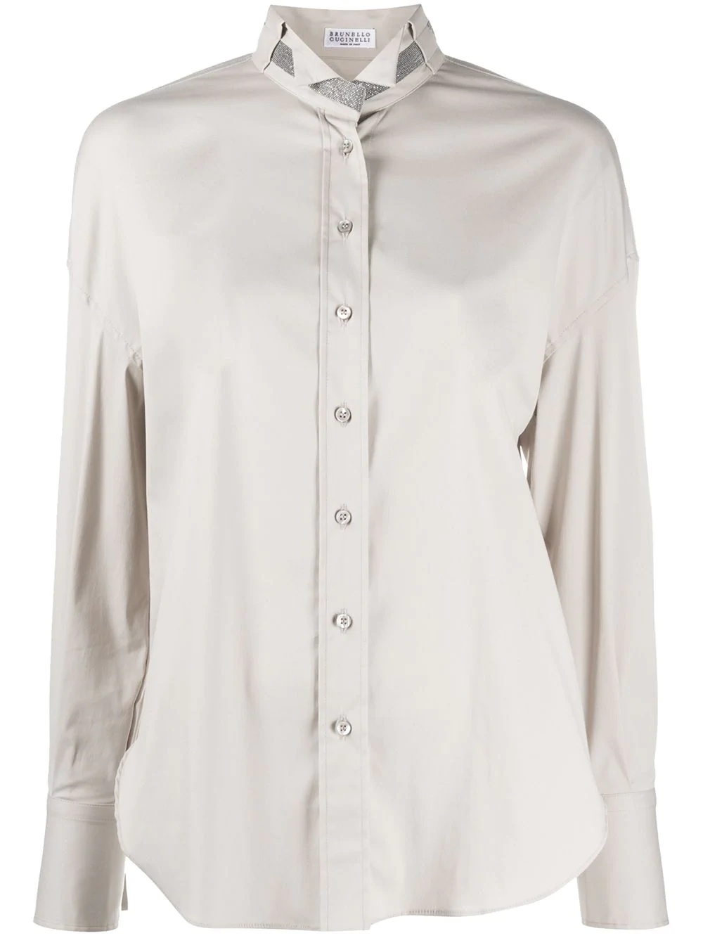 Precious wing collar shirt  - 1