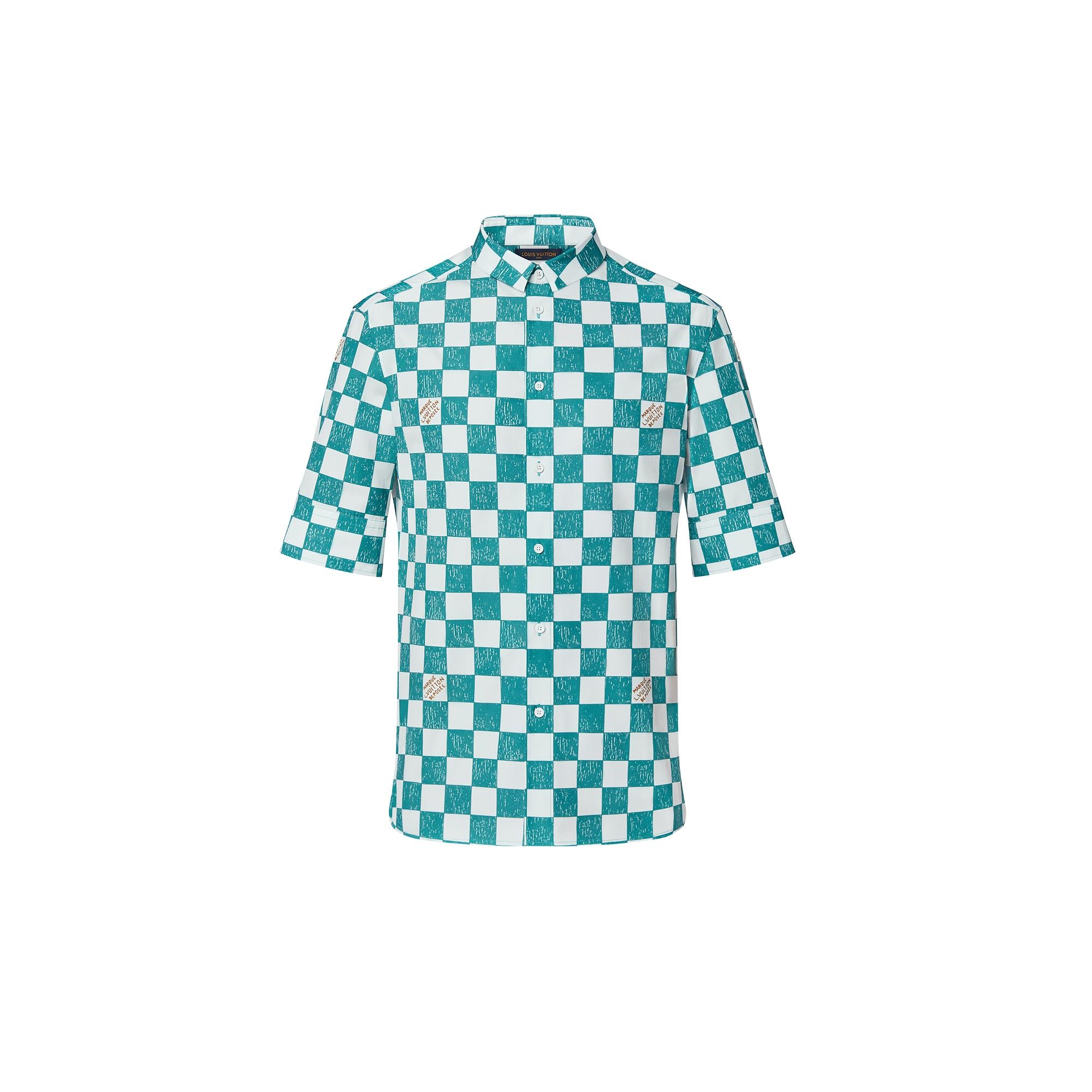 Short-Sleeved Damier Shirt - 1