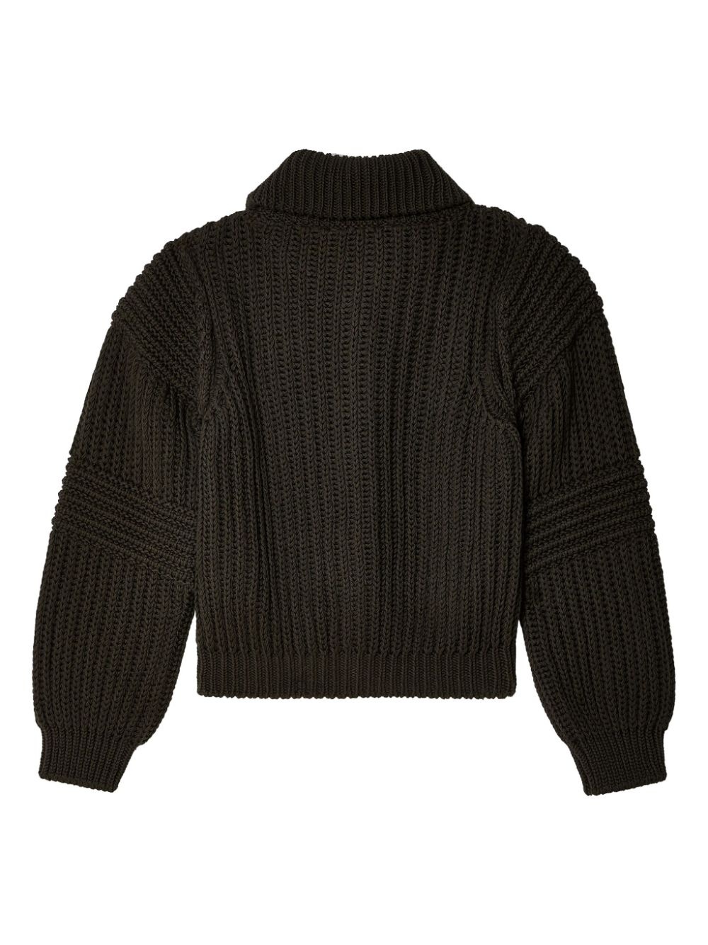 chunky-knit cotton cardigan - 2