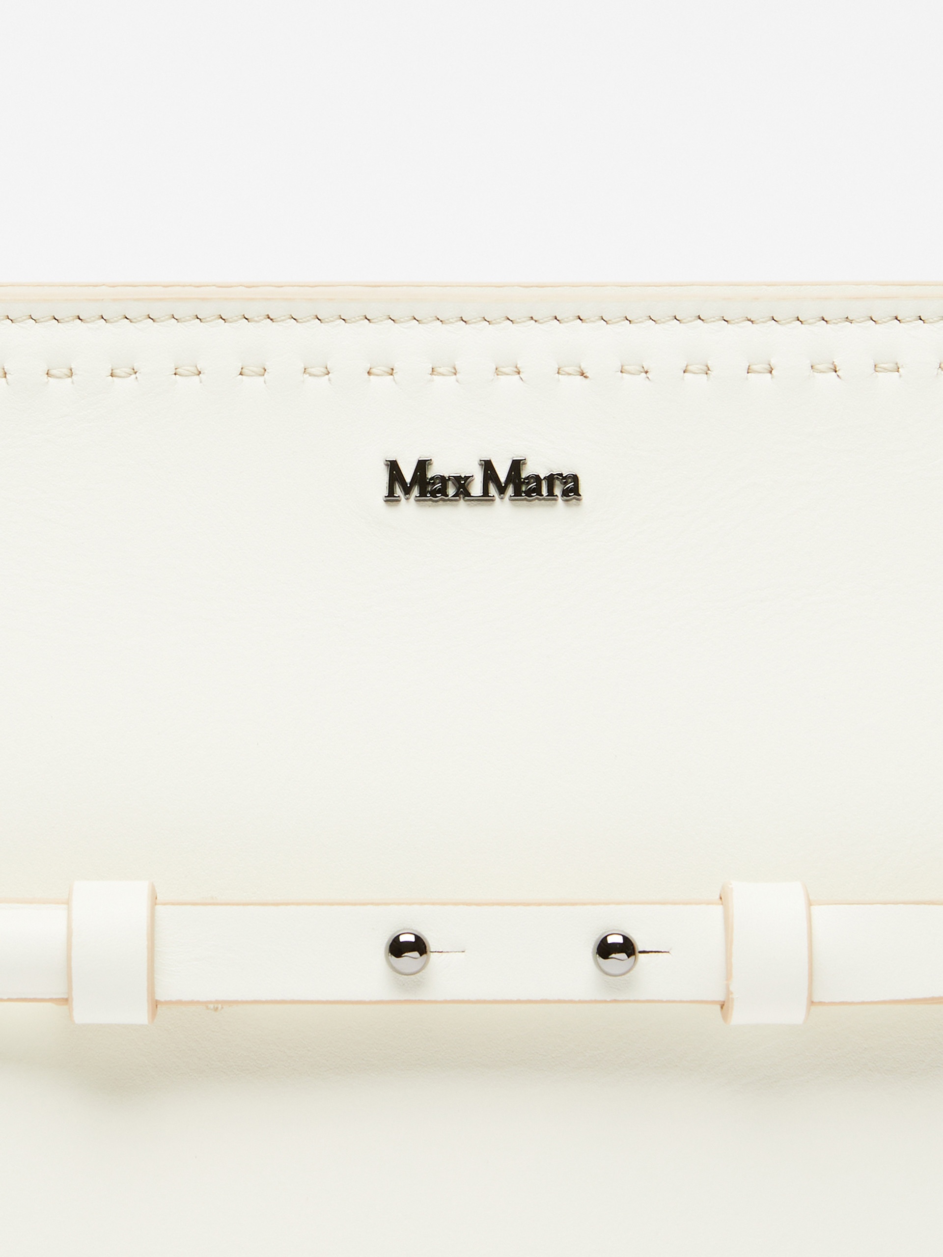 ARCHETIPO5 Leather Archetipo clutch with wristband - 6