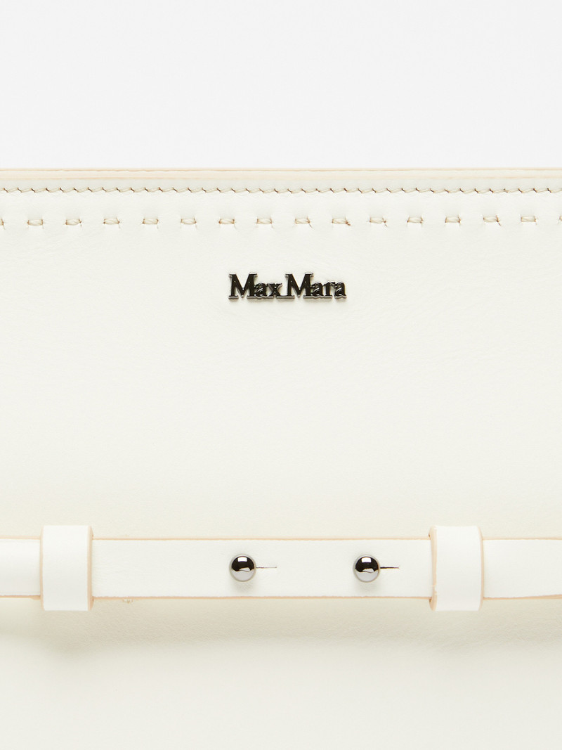 ARCHETIPO5 Leather Archetipo clutch with wristband 6