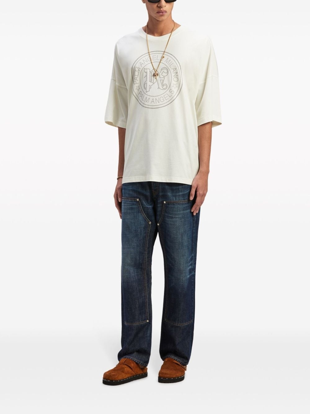 PA City logo-print T-shirt - 2