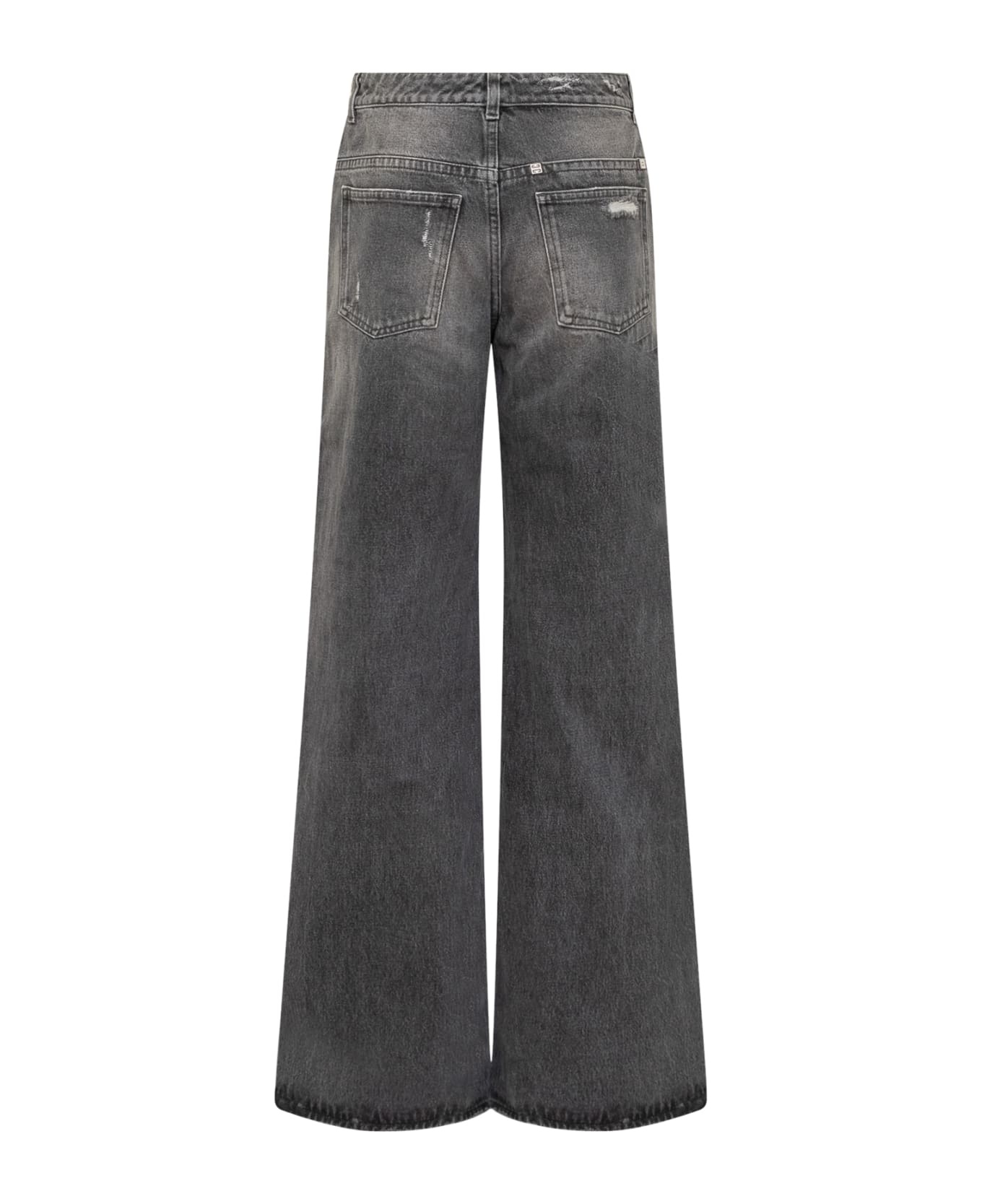 Oversized Jeans In Denim - 2