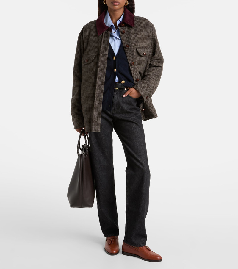 BLAZÉ MILANO Paso high-rise straight jeans outlook