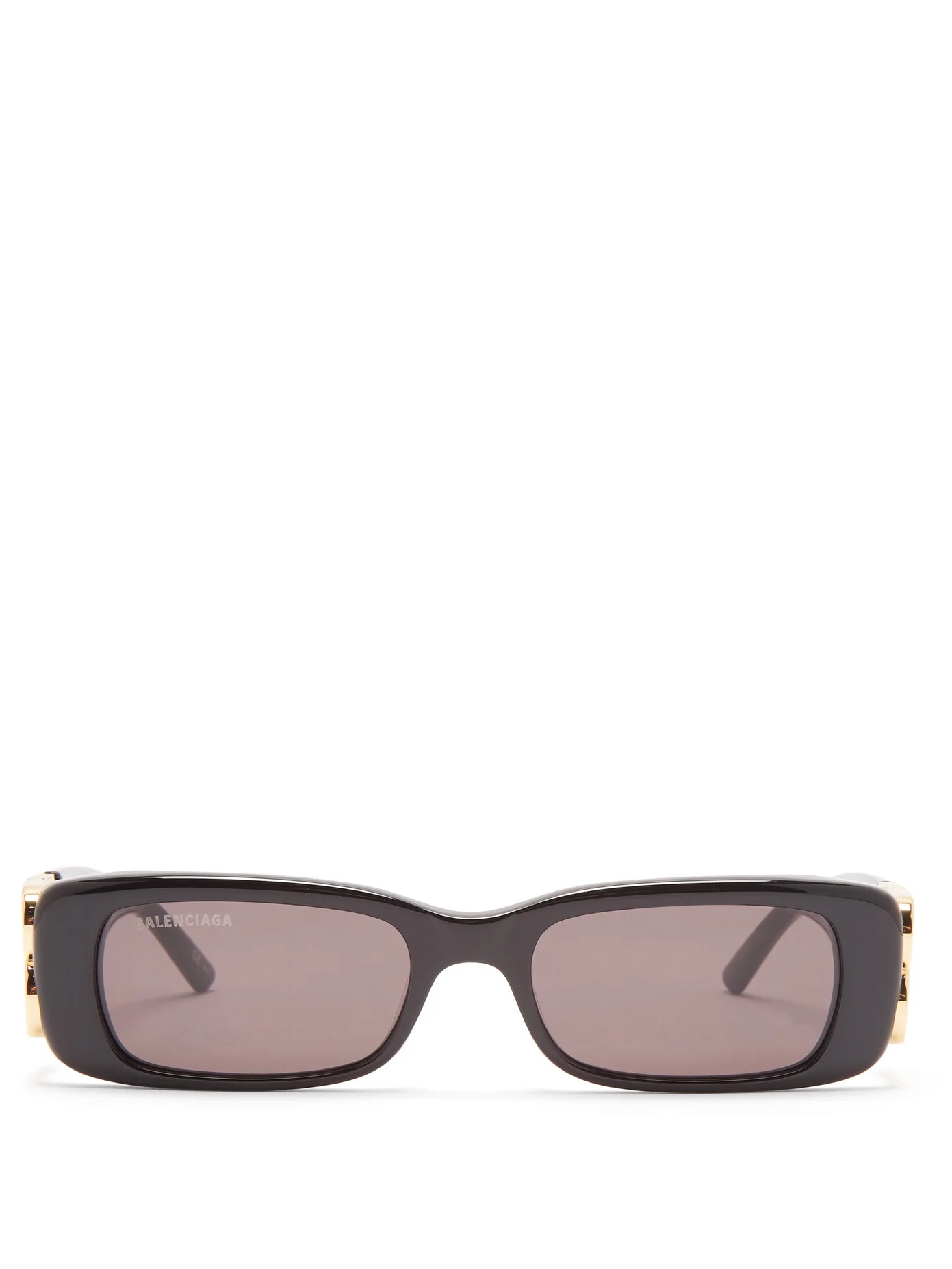 Rectangle acetate sunglasses - 1