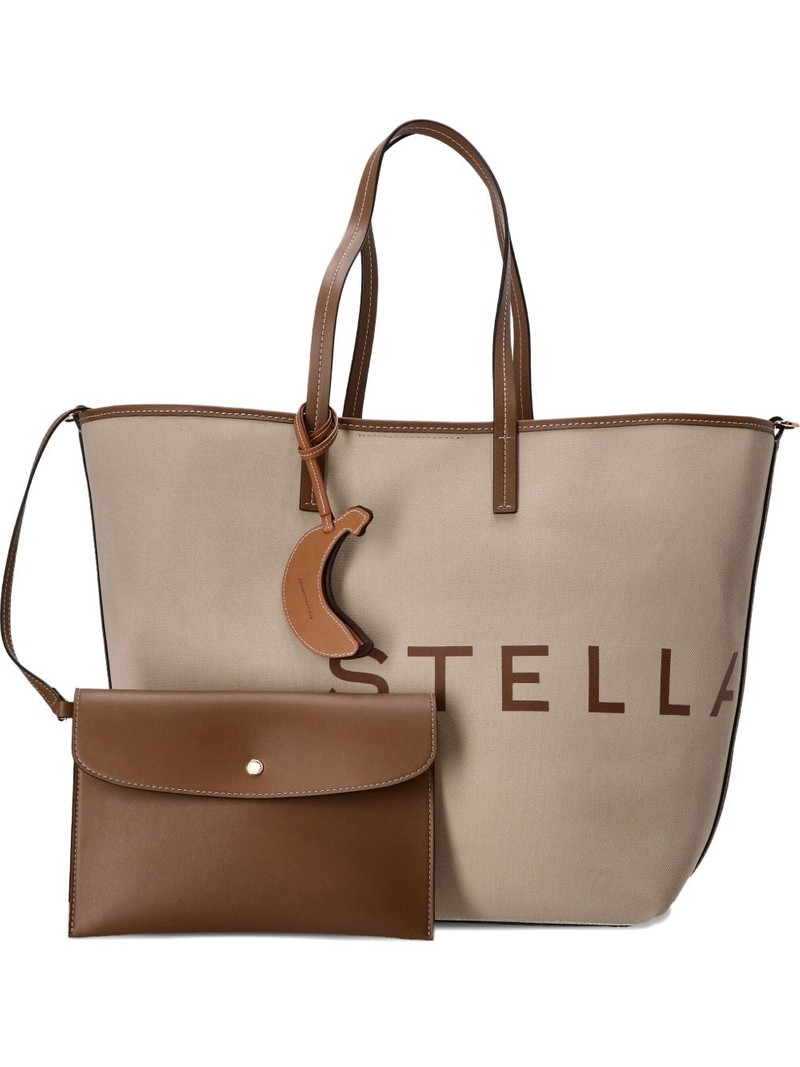 logo-print tote bag 1