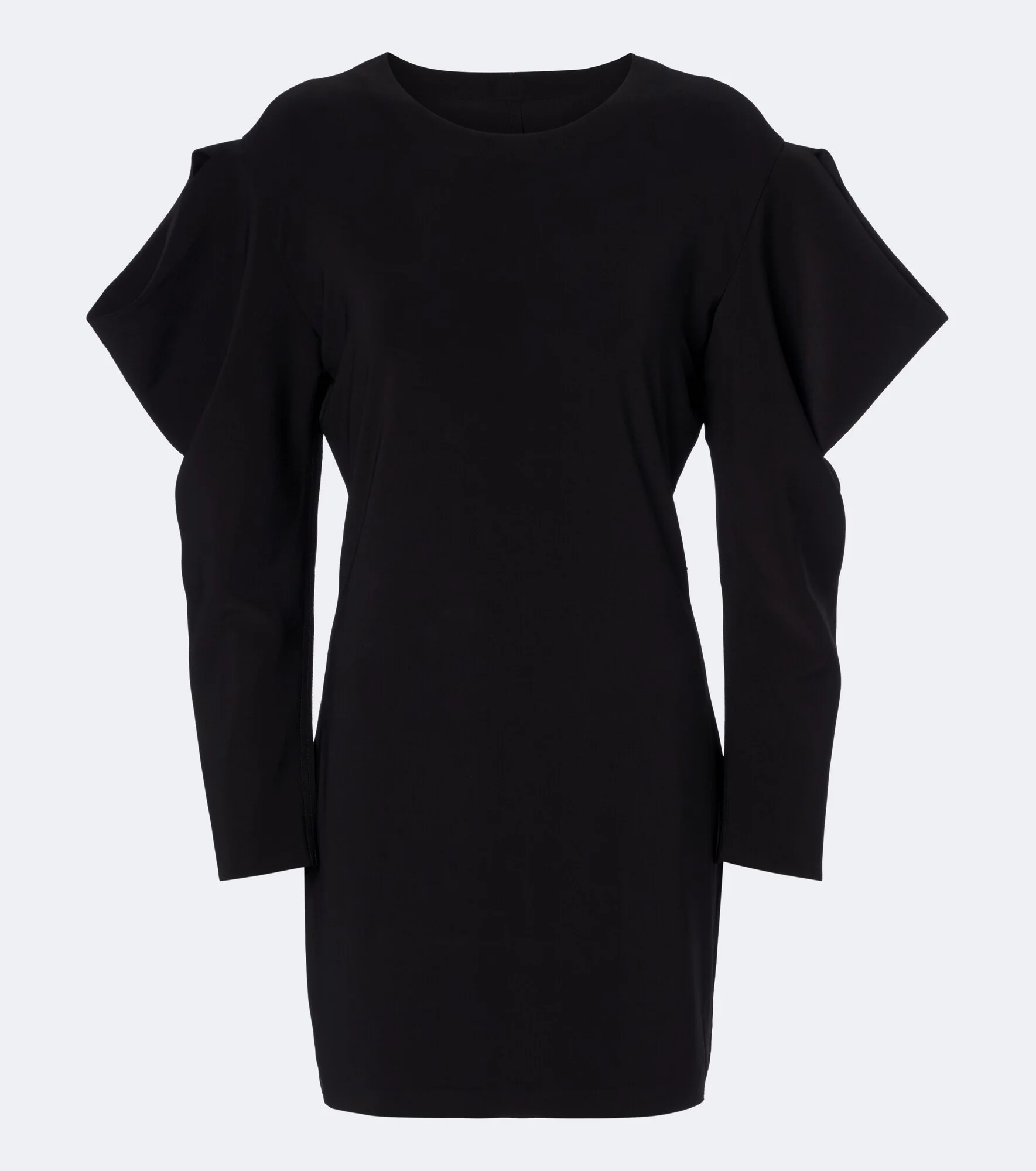 Puff-sleeve minidress - 1