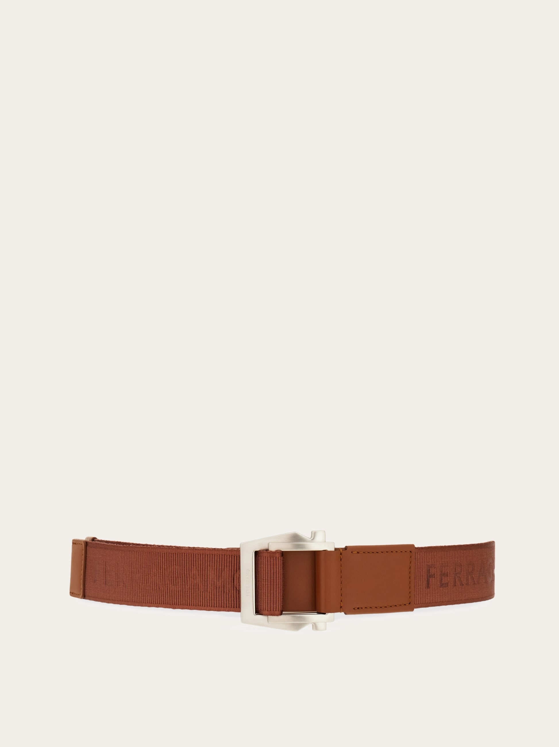 Belt with Gancini buckle - 1