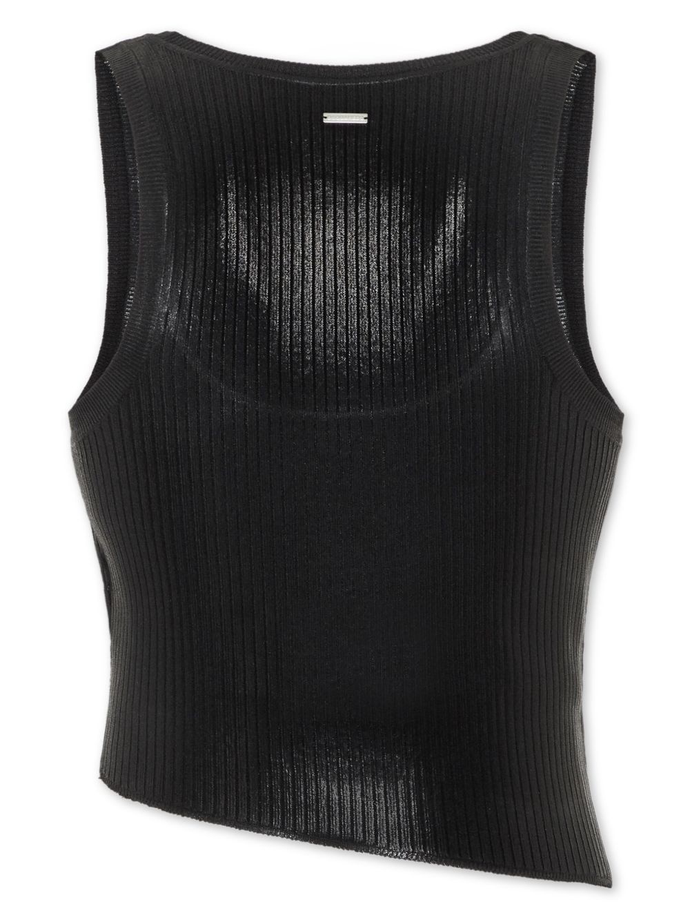 asymmetric tank top - 2
