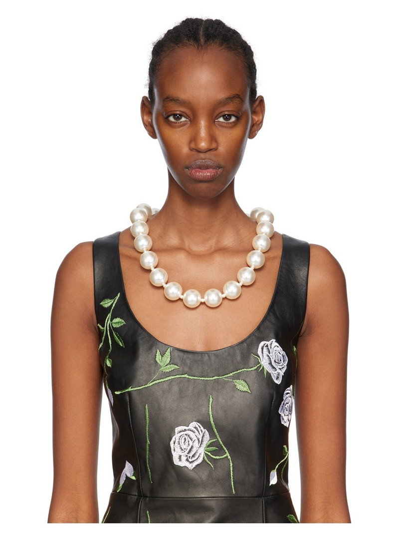 MAGDA BUTRYM White Pearl Necklace outlook