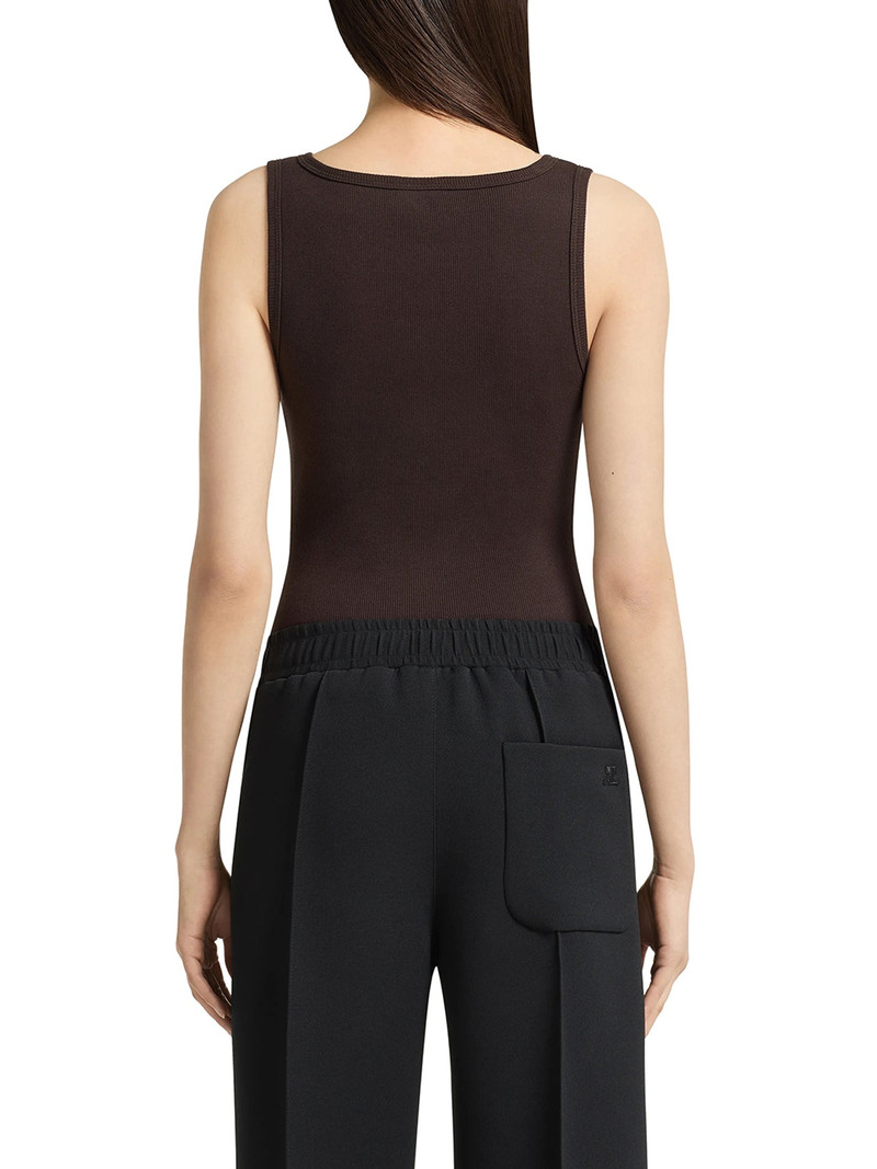 90S-STYLE RIBBED TANK TOP WITH ZIP 3