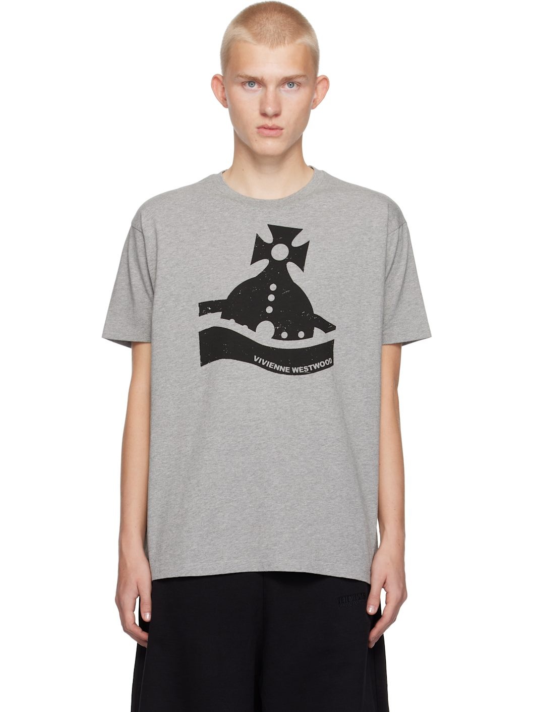 Gray Sunken Orb Classic T-Shirt - 1