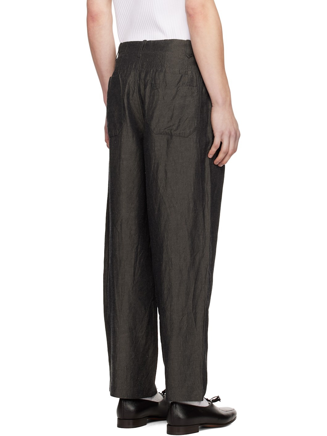Gray Dale 4 Pocket Trousers - 3
