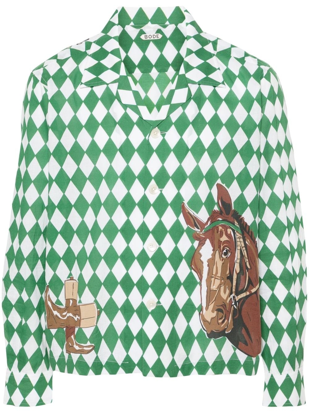 Jockey Diamond cotton shirt - 1