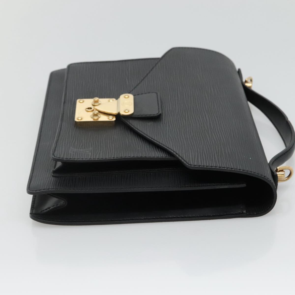 LOUIS VUITTON Epi Monceau 28 Hand Bag Black M52122 - 4