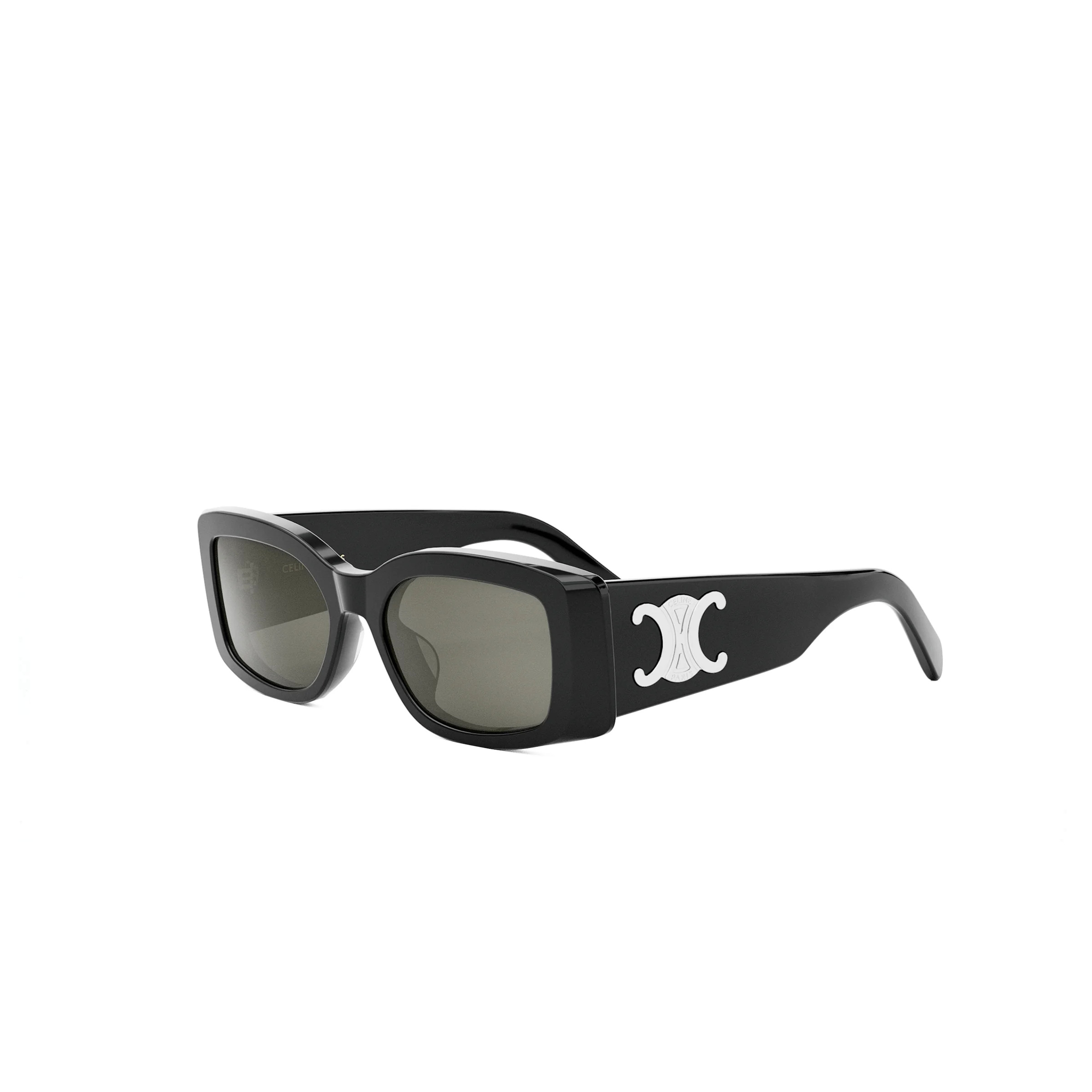 Celine CL40282U 5301A Acetate Sunglasses in Black - 2