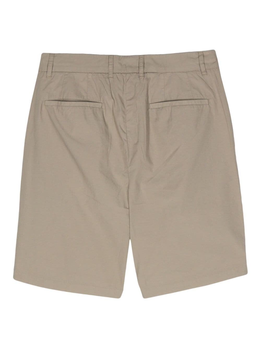 poplin cotton bermuda shorts - 2