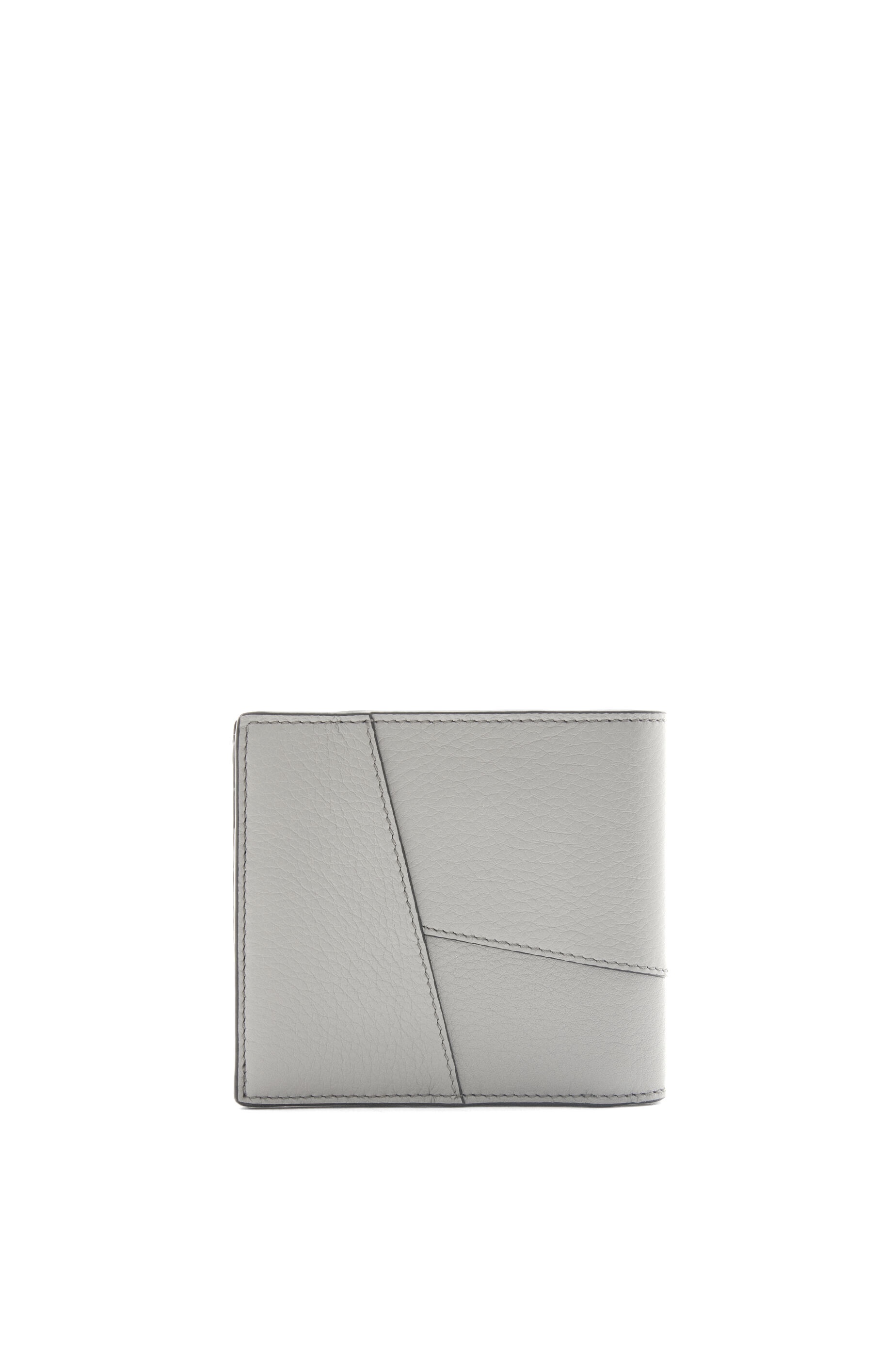 Puzzle bifold wallet in classic calfskin - 4