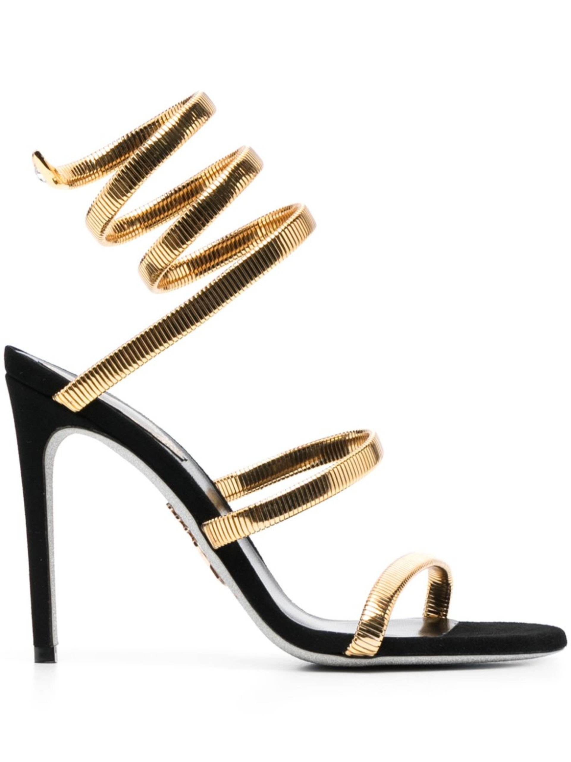 Black Juniper 110 Coiled-Strap Sandals - 1