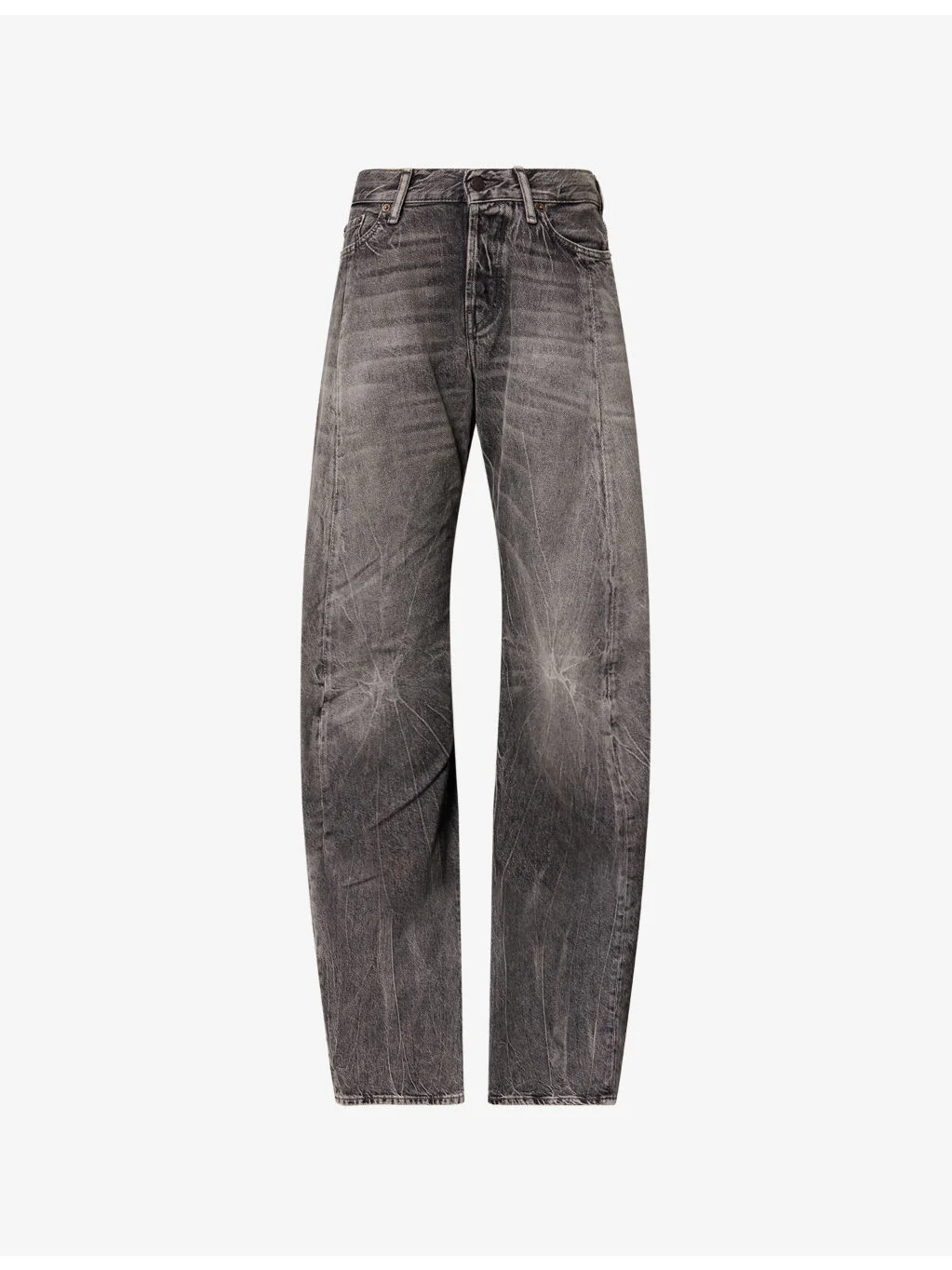 Gothik Barrel-Leg Denim-Blend Jeans - 1