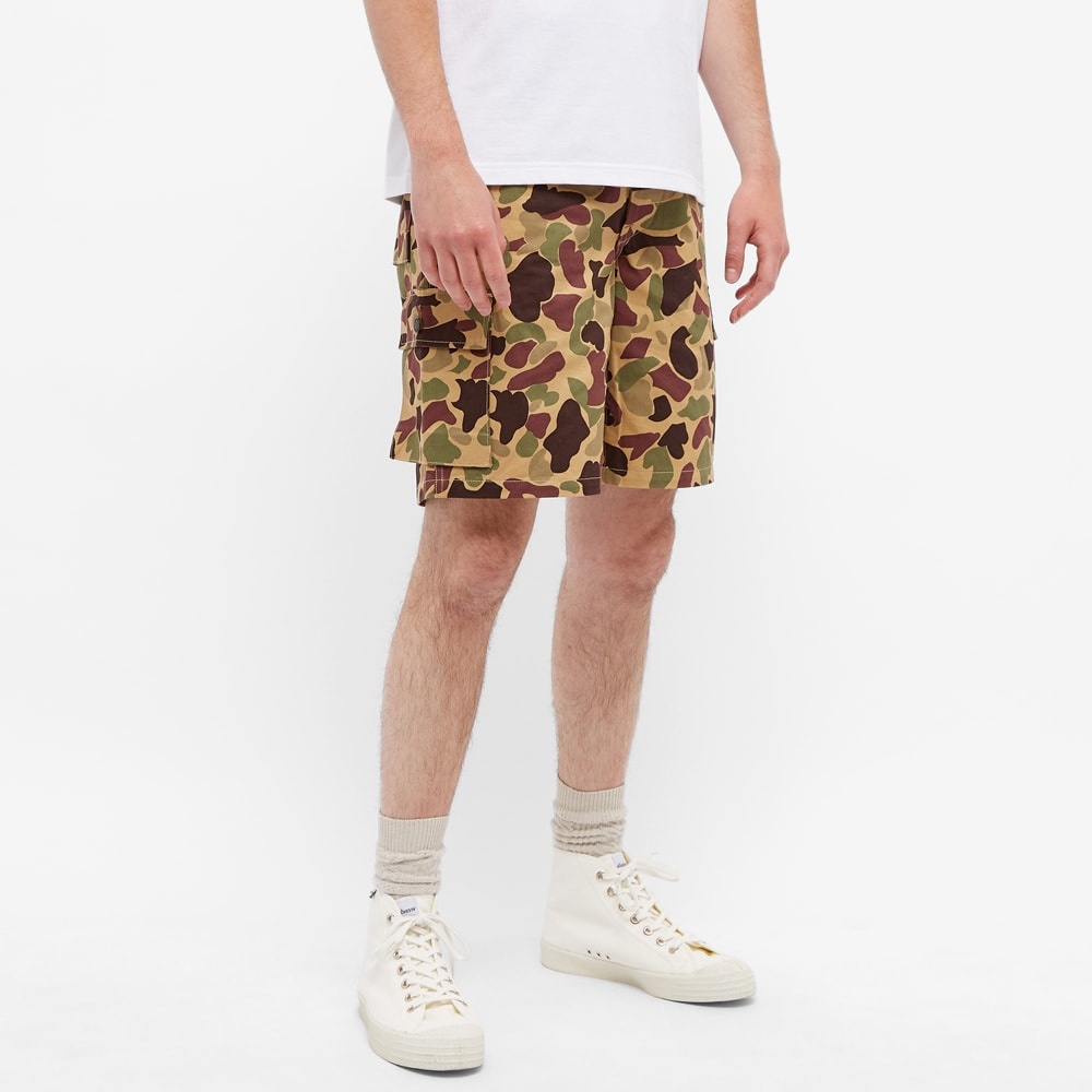 The Real McCoys Beo Gam Camouflage Shorts - 4