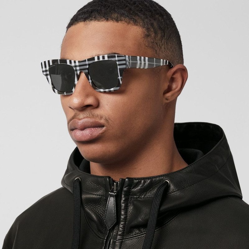 Bio-acetate Square Frame Sunglasses 3