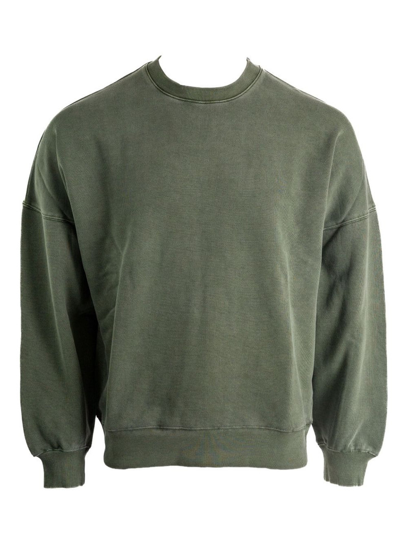 logo-embossed sweatshirt 1