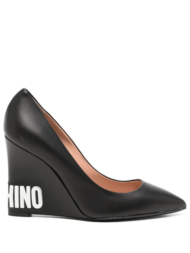105mm wedge heel pumps 1