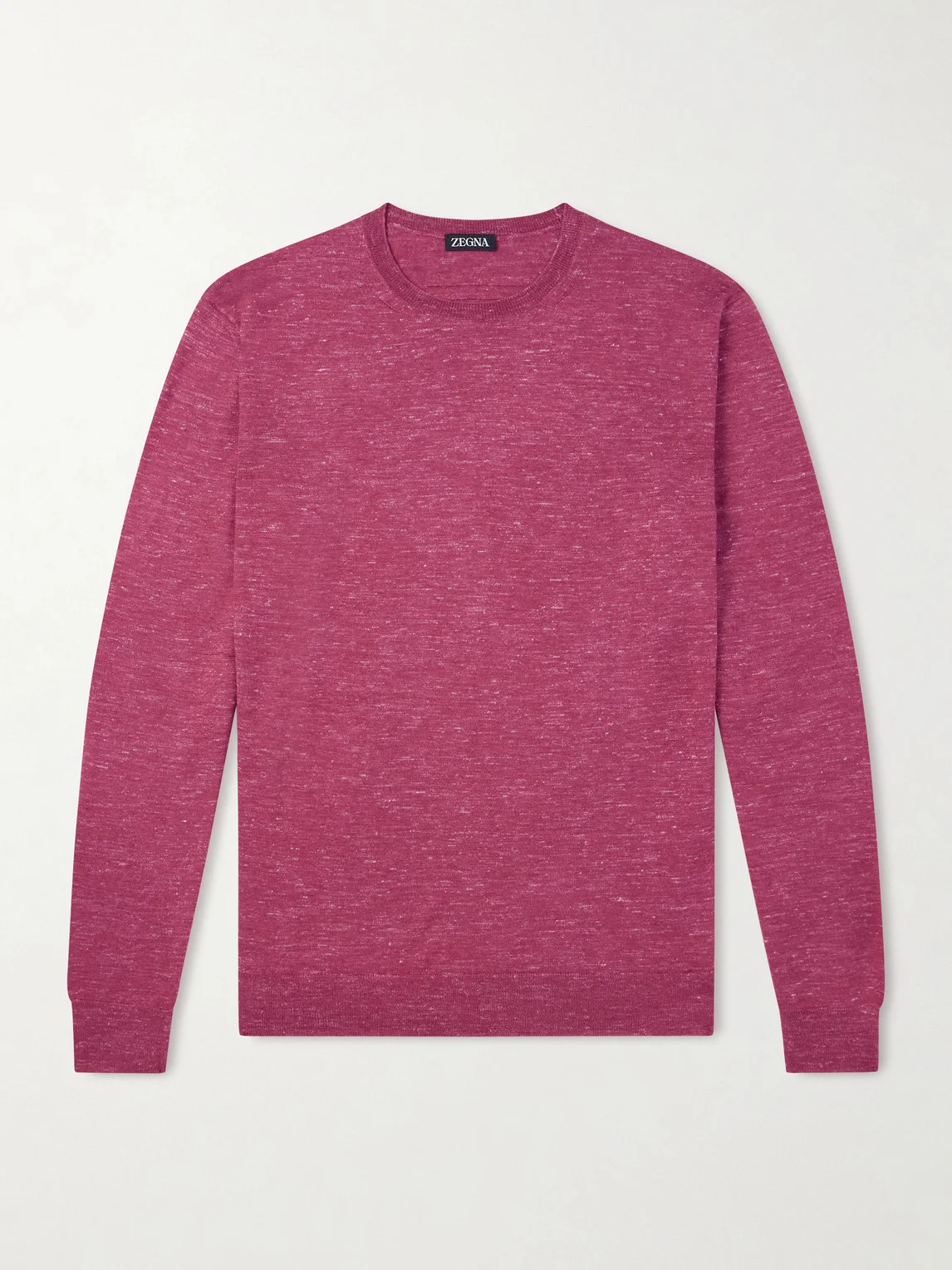 Silk, Cashmere and Linen-Blend Sweater - 1