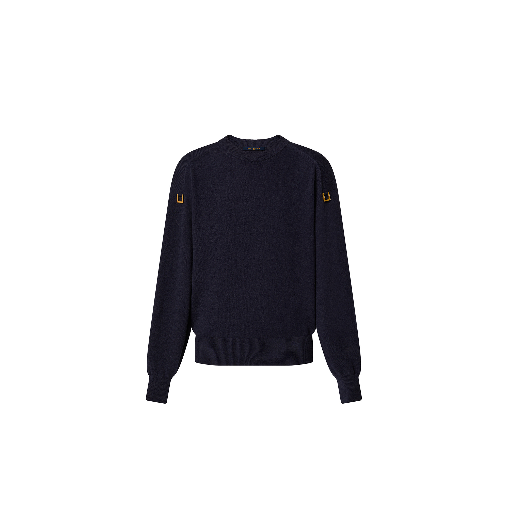 D-Ring Detail Cashmere Pullover - 1
