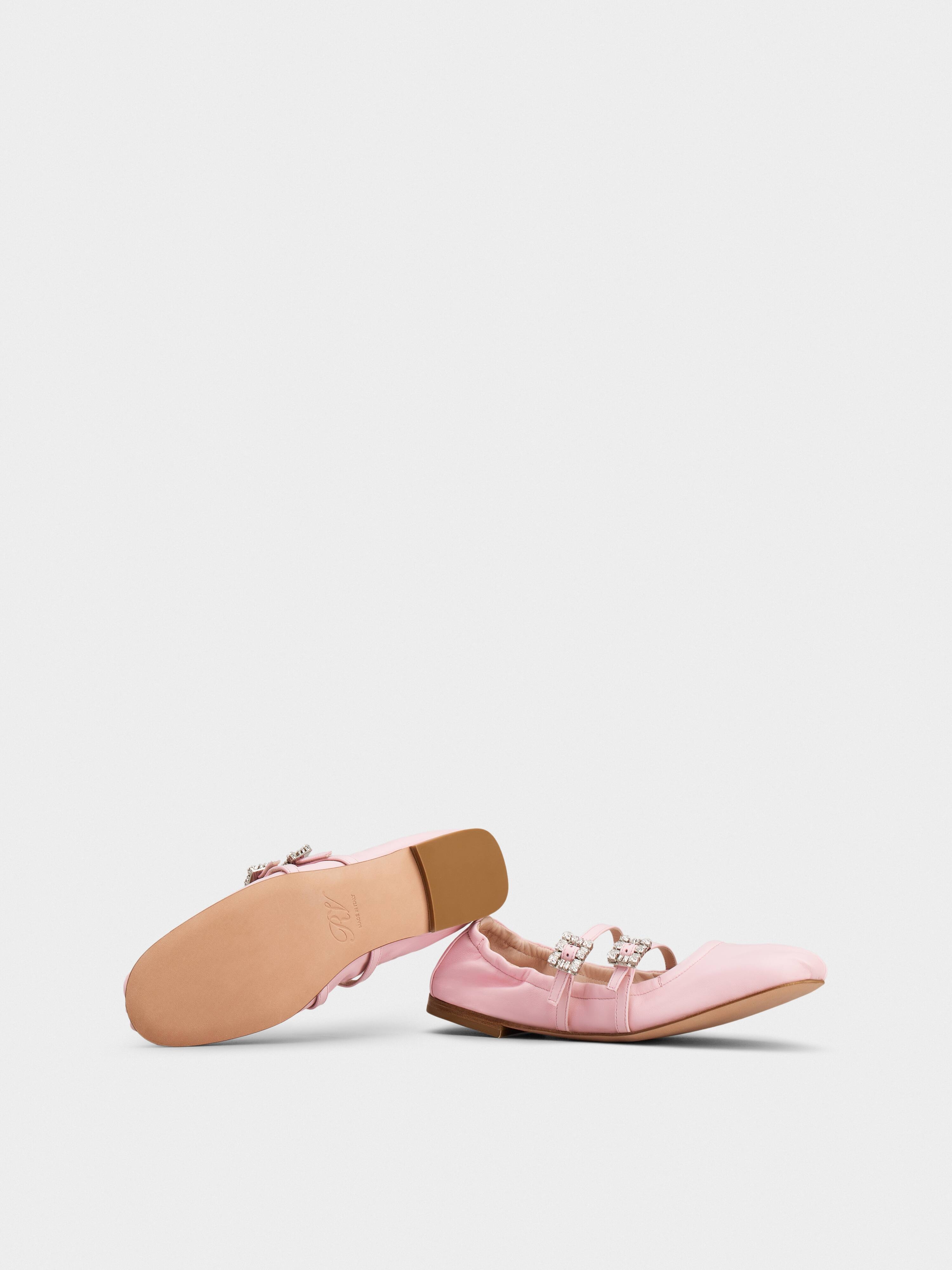 Mary Janes in nappa leather - 6