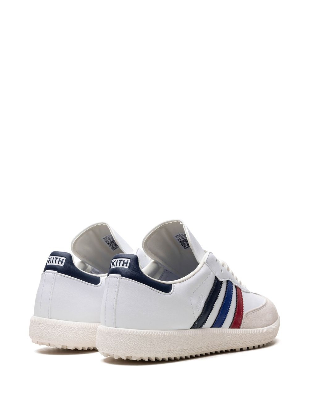 x Kith Samba "Red Blue Navy" golf shoes - 3