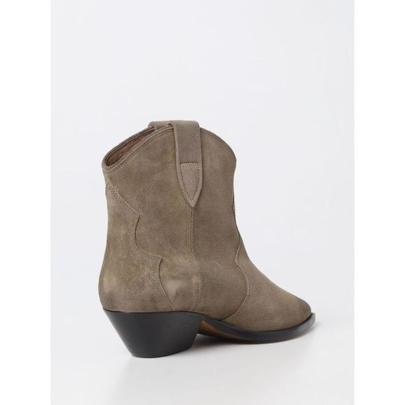 Isabel Marant Women Dewina Suede Cowboy Ankle Boots - 3