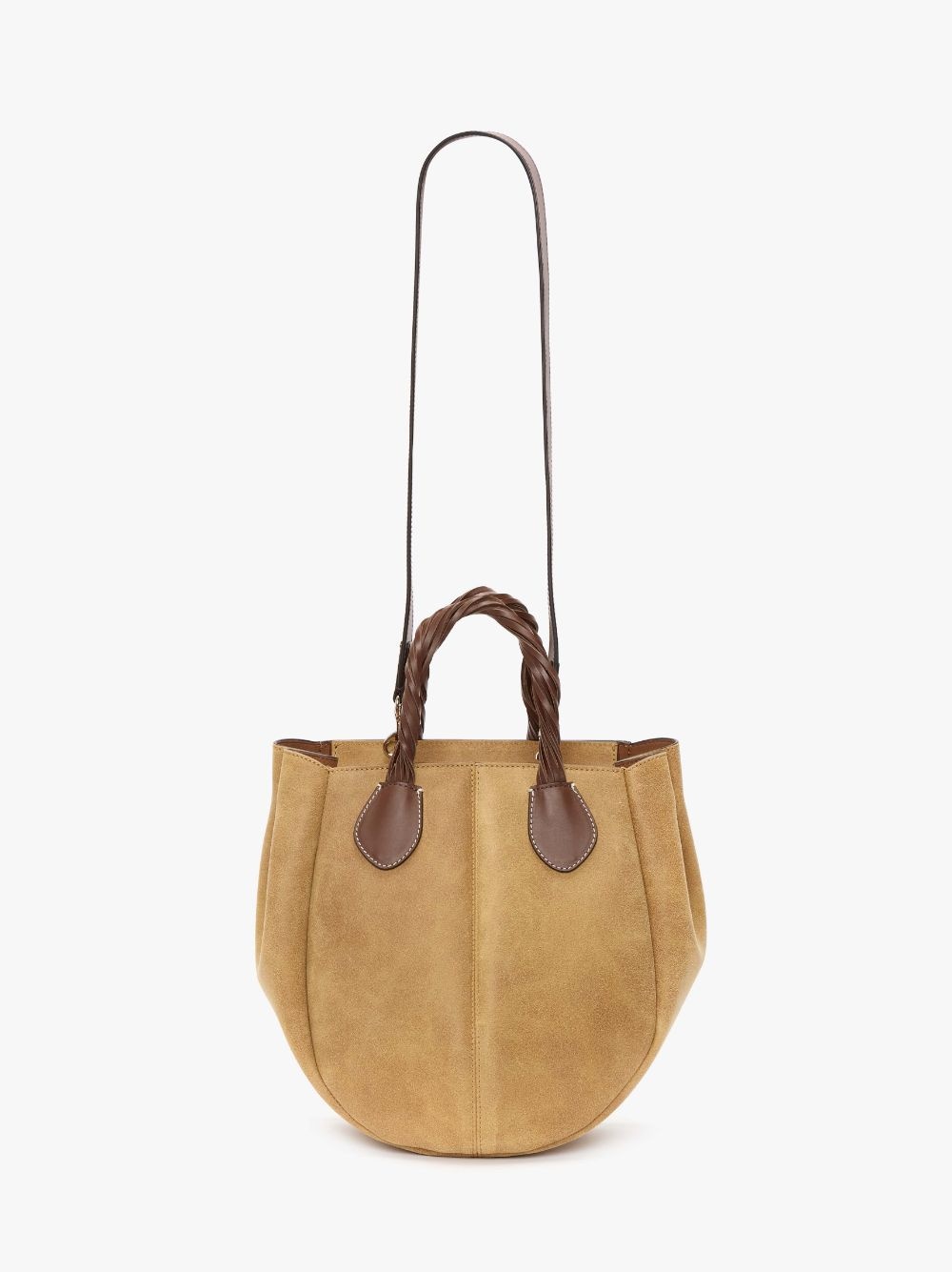 SMALL PUNCH TOTE - LEATHER SHOULDER BAG - 5