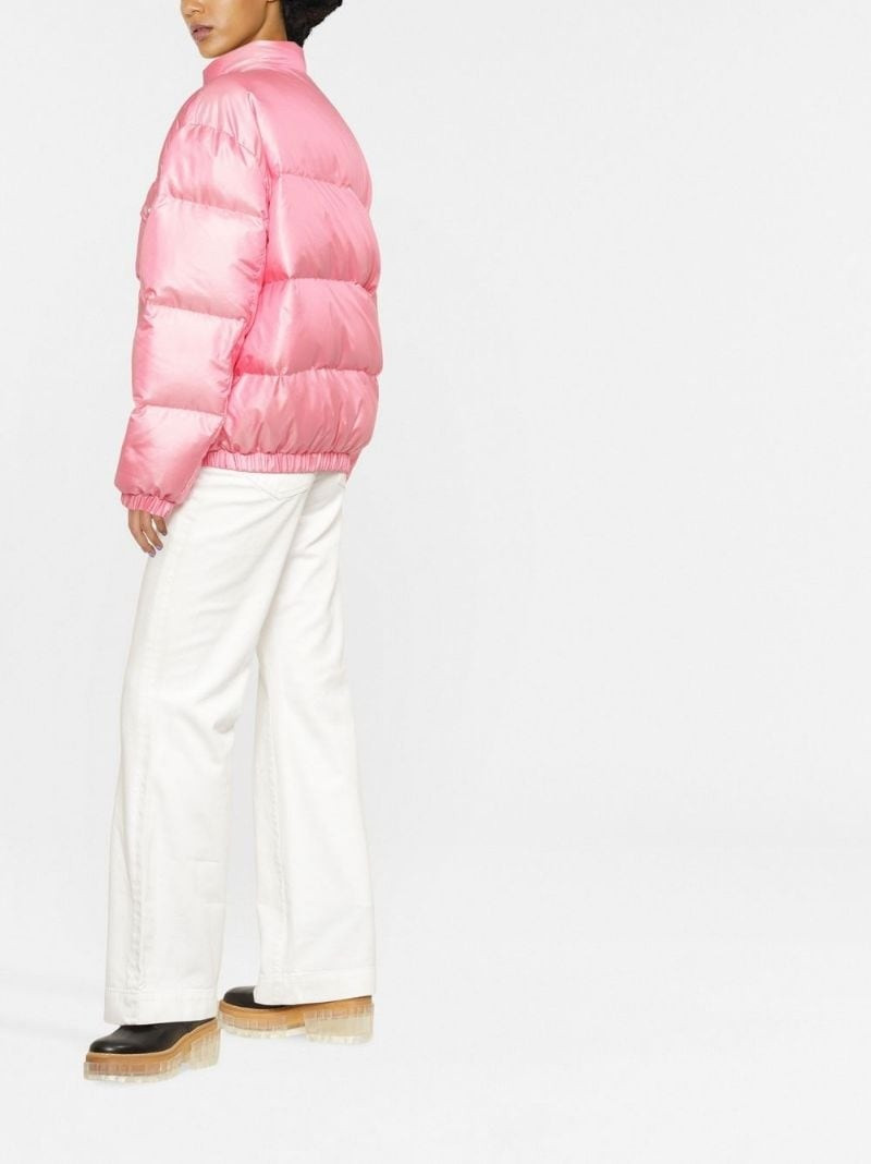 padded logo patch puffer jacket 3