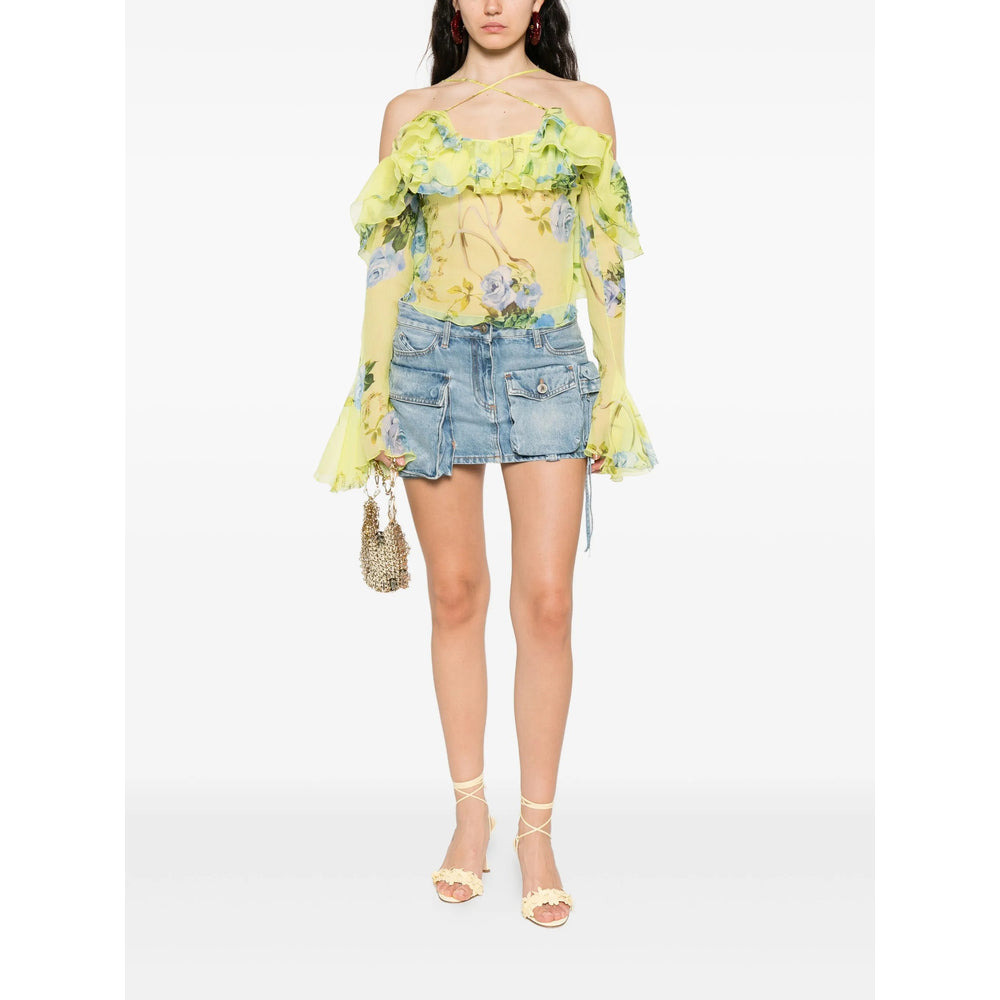 Blumarine Yellow Tops - Blouses Women - 2
