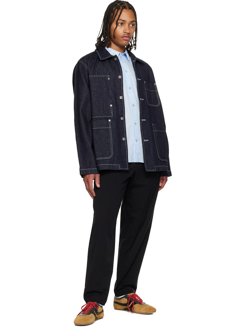 CASEY/CASEY Black Mili Hiroshi Trousers outlook