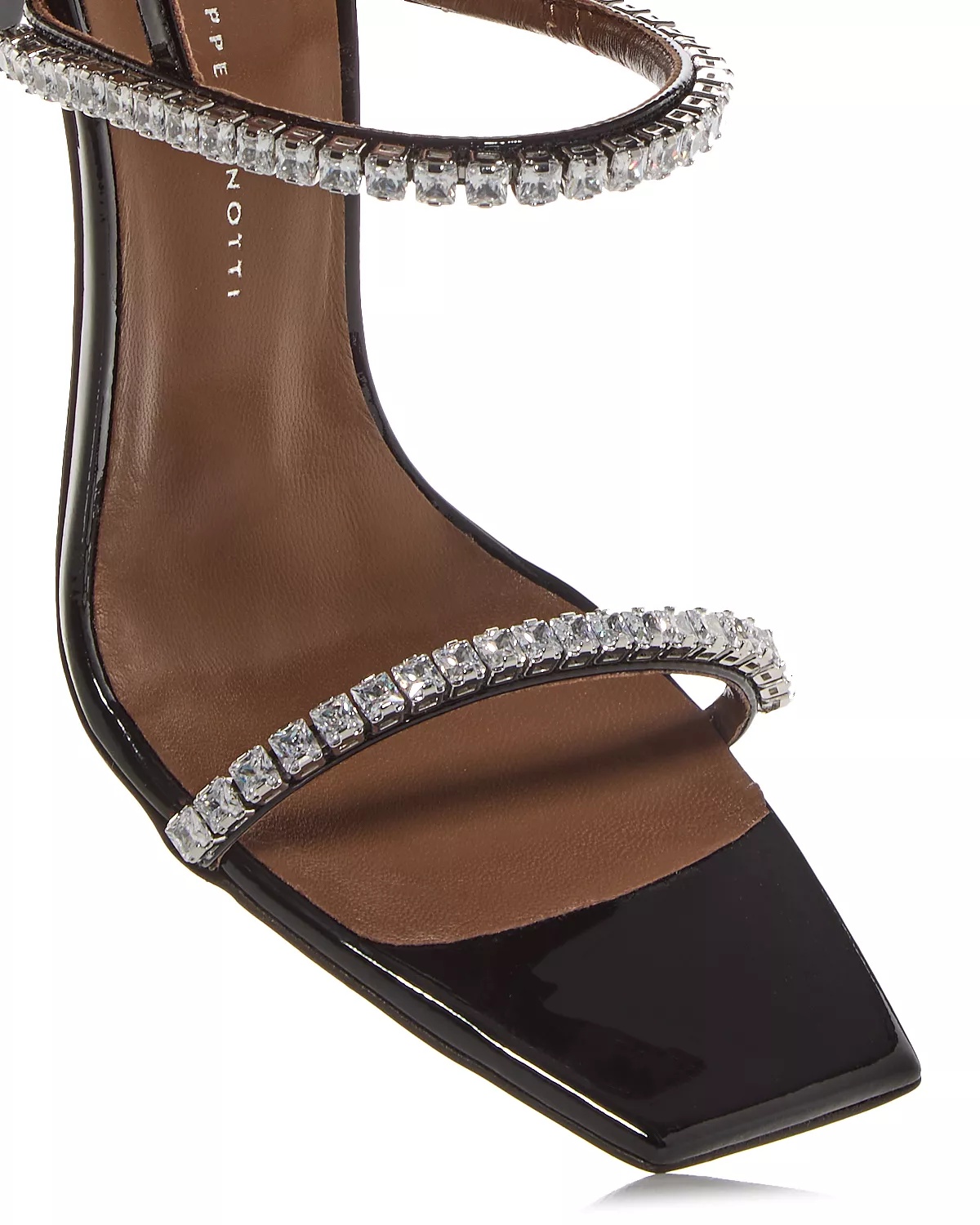 Women's Crystal Embellished Slingback Sandals - 5