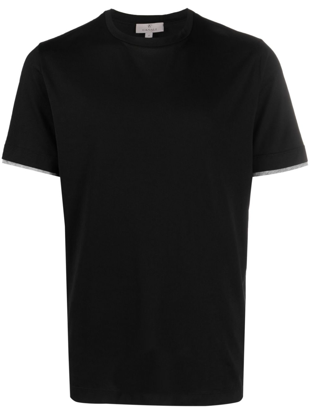 crew-neck cotton T-shirt - 1