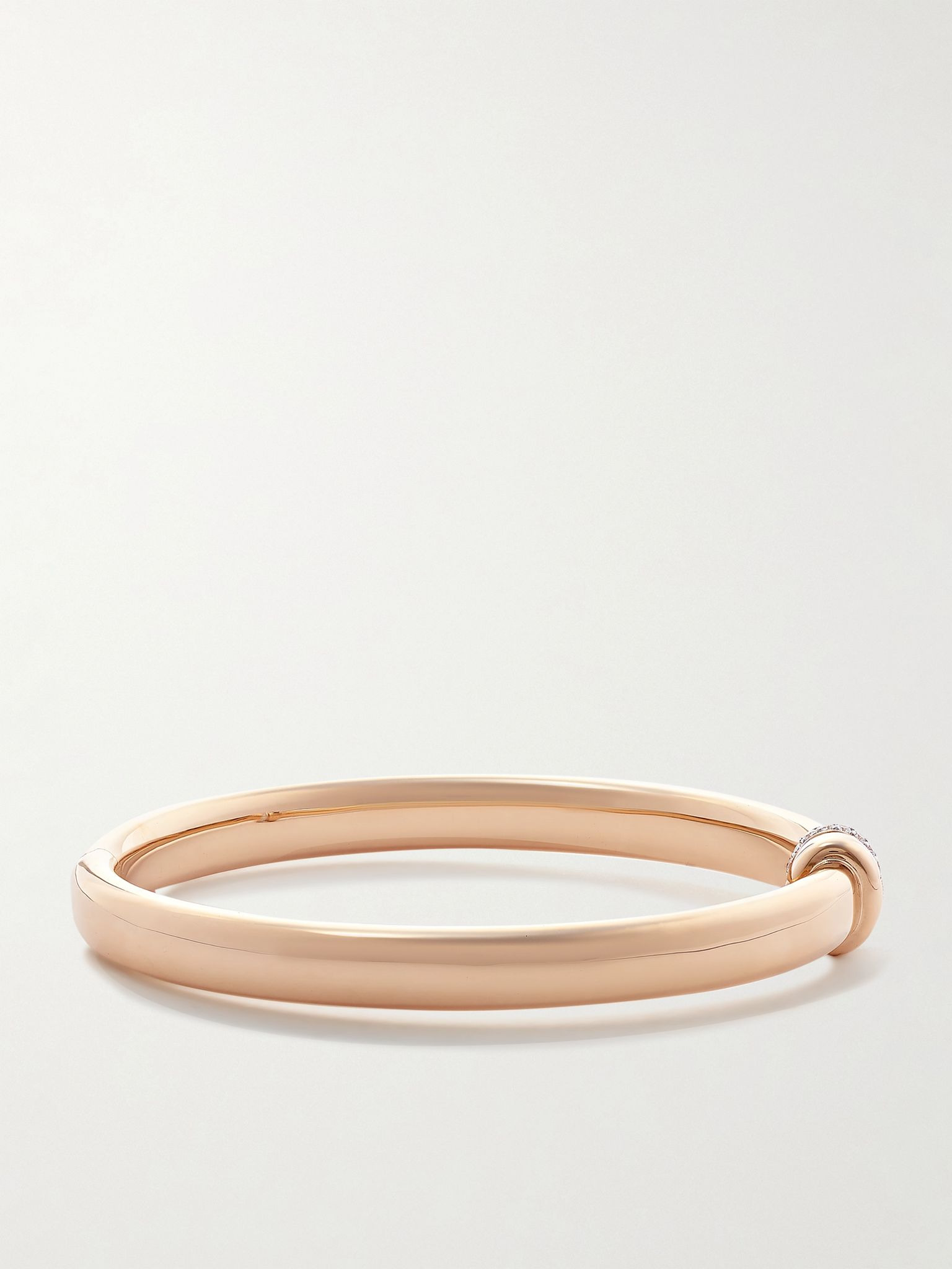 Iconica 18-karat rose and white gold diamond bracelet Gold - 3
