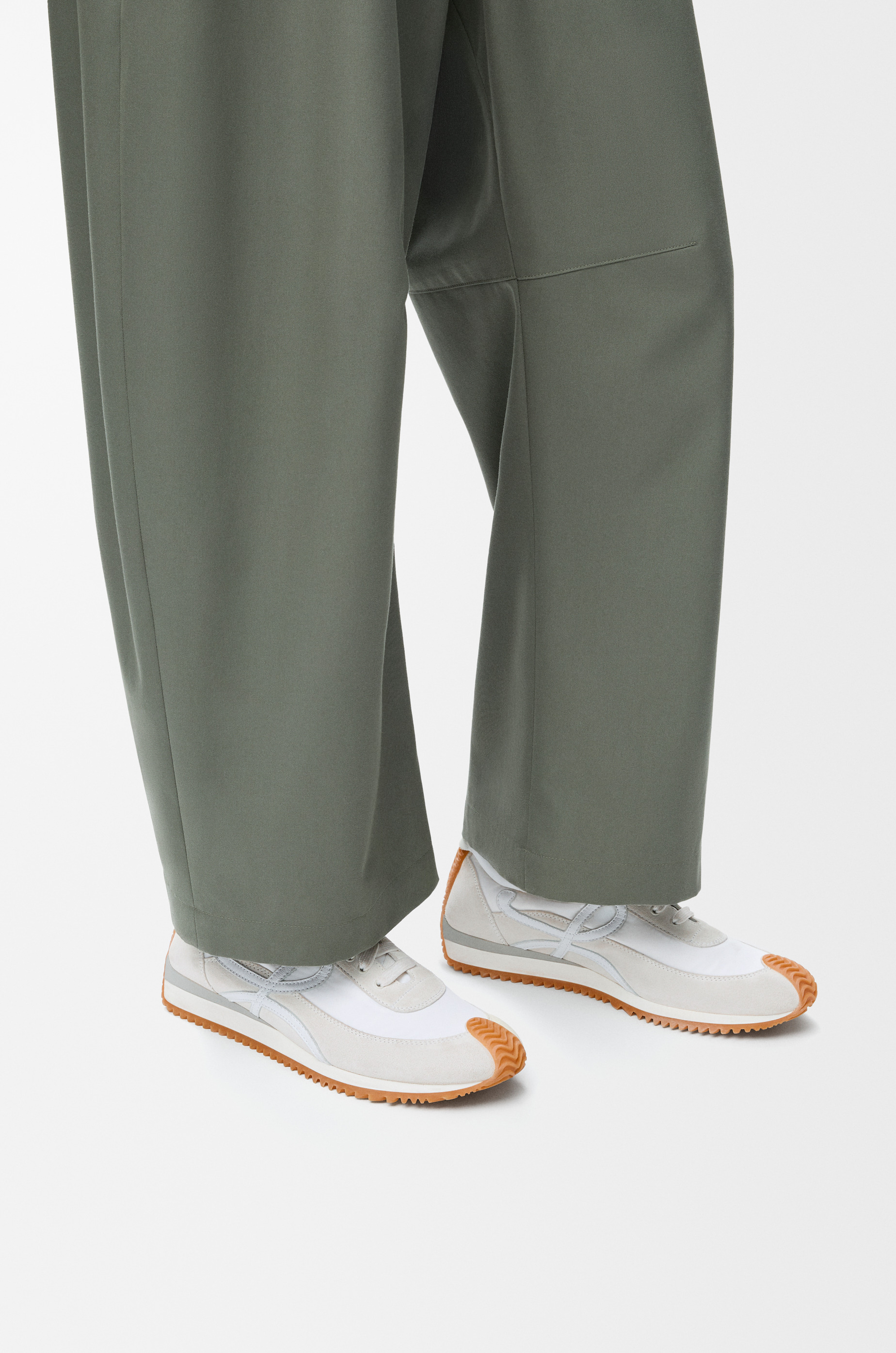Flow Runner in nylon and suede - 2