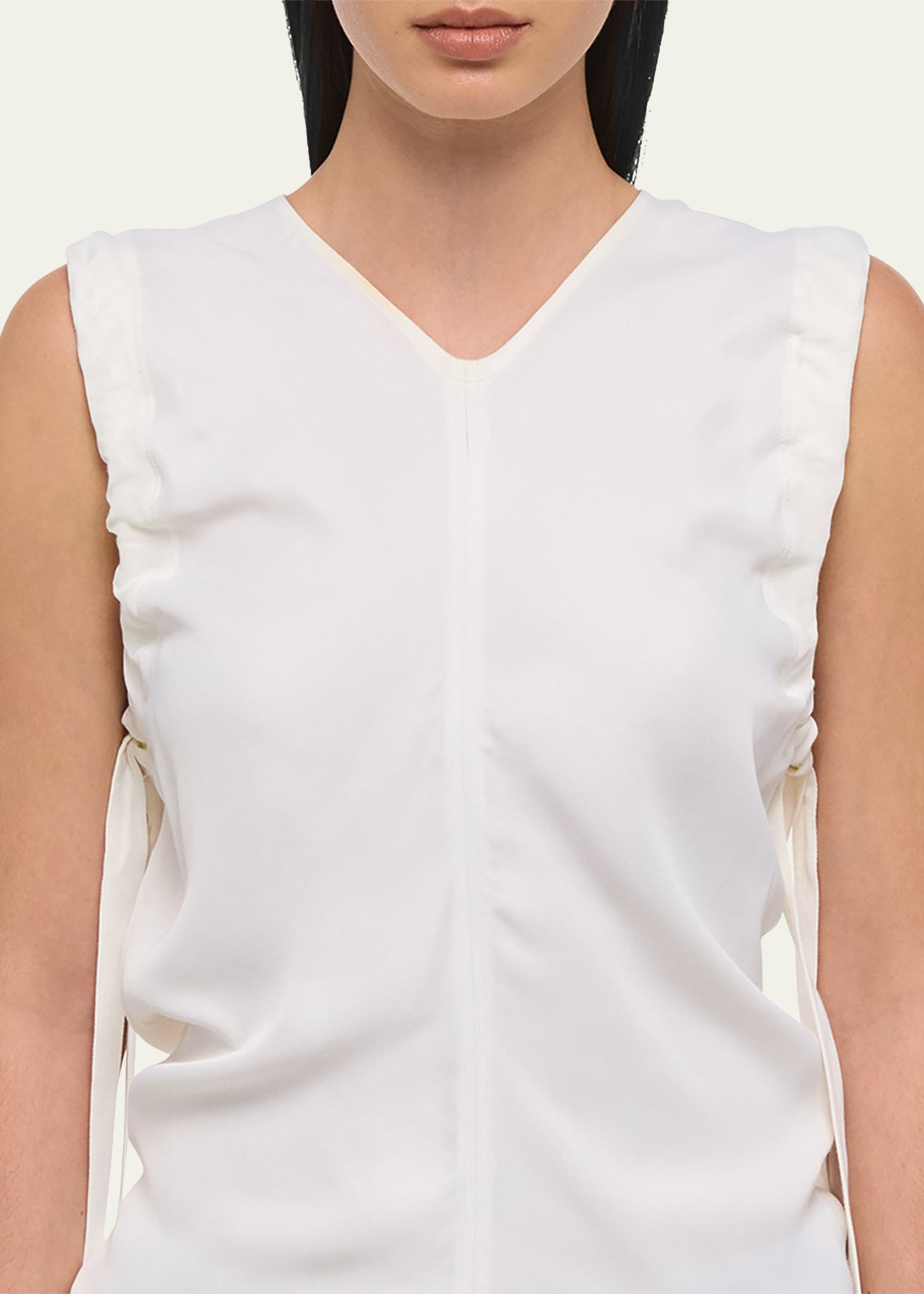 Ruched Sleeveless Top - 5