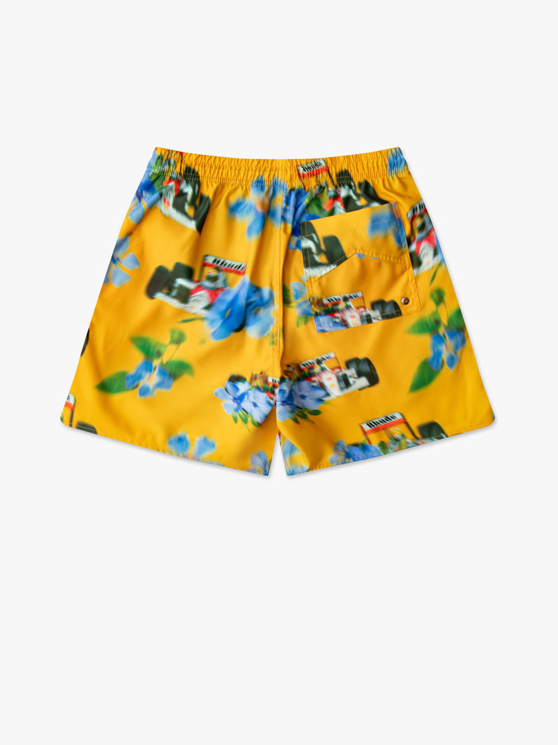 Rhude YELLOW LOIX SWIM TRUNKS outlook