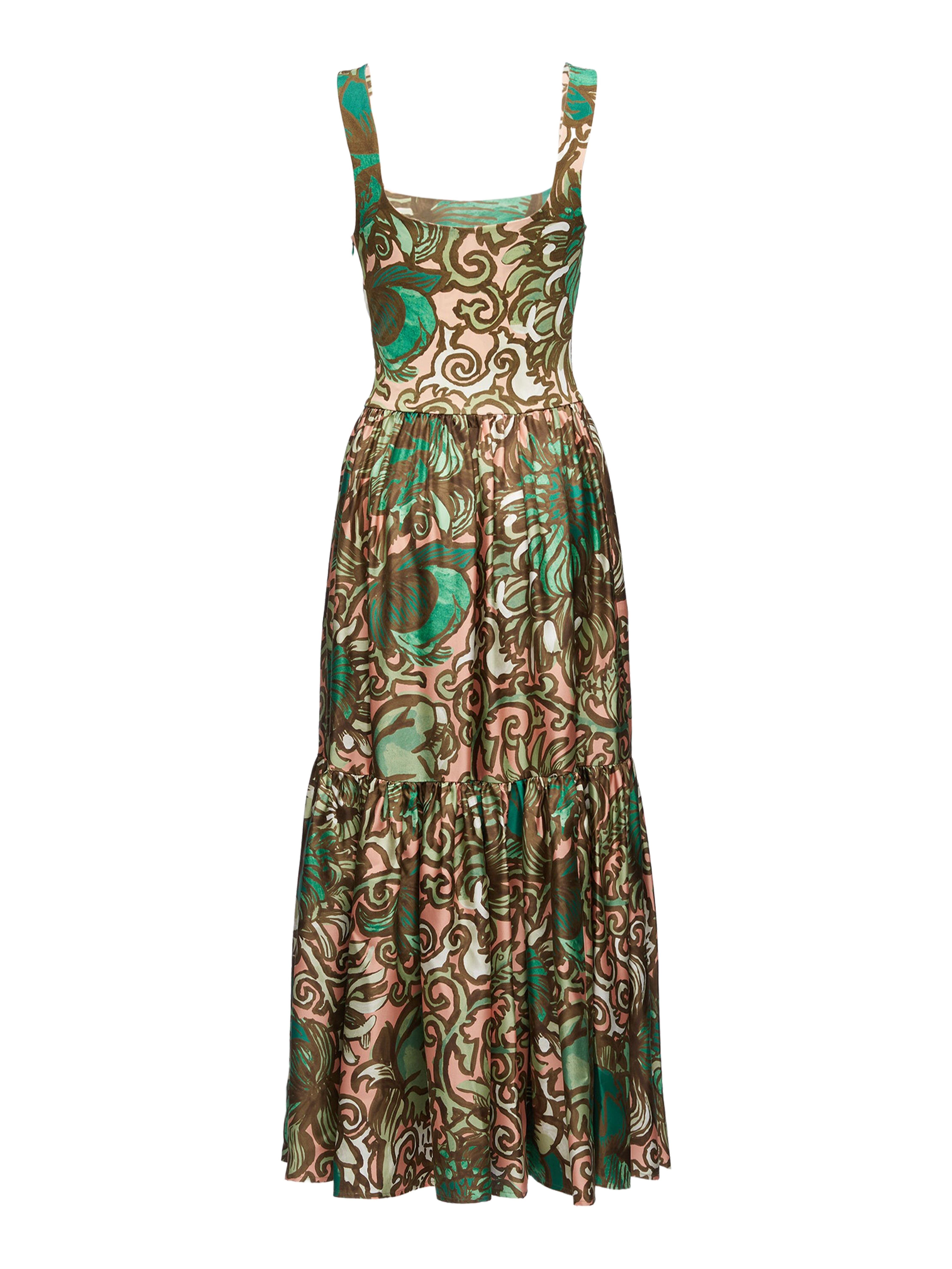 La DoubleJ Capri Dress Anemone Pink Olive at Nordstrom - 3