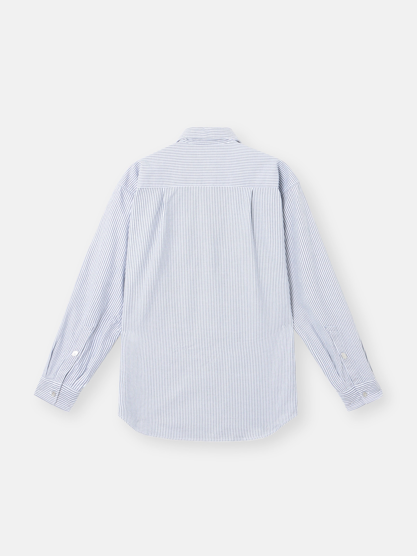 1100007 STRIPED OXFORD COTTON_STONE ISLAND MARINA - 7