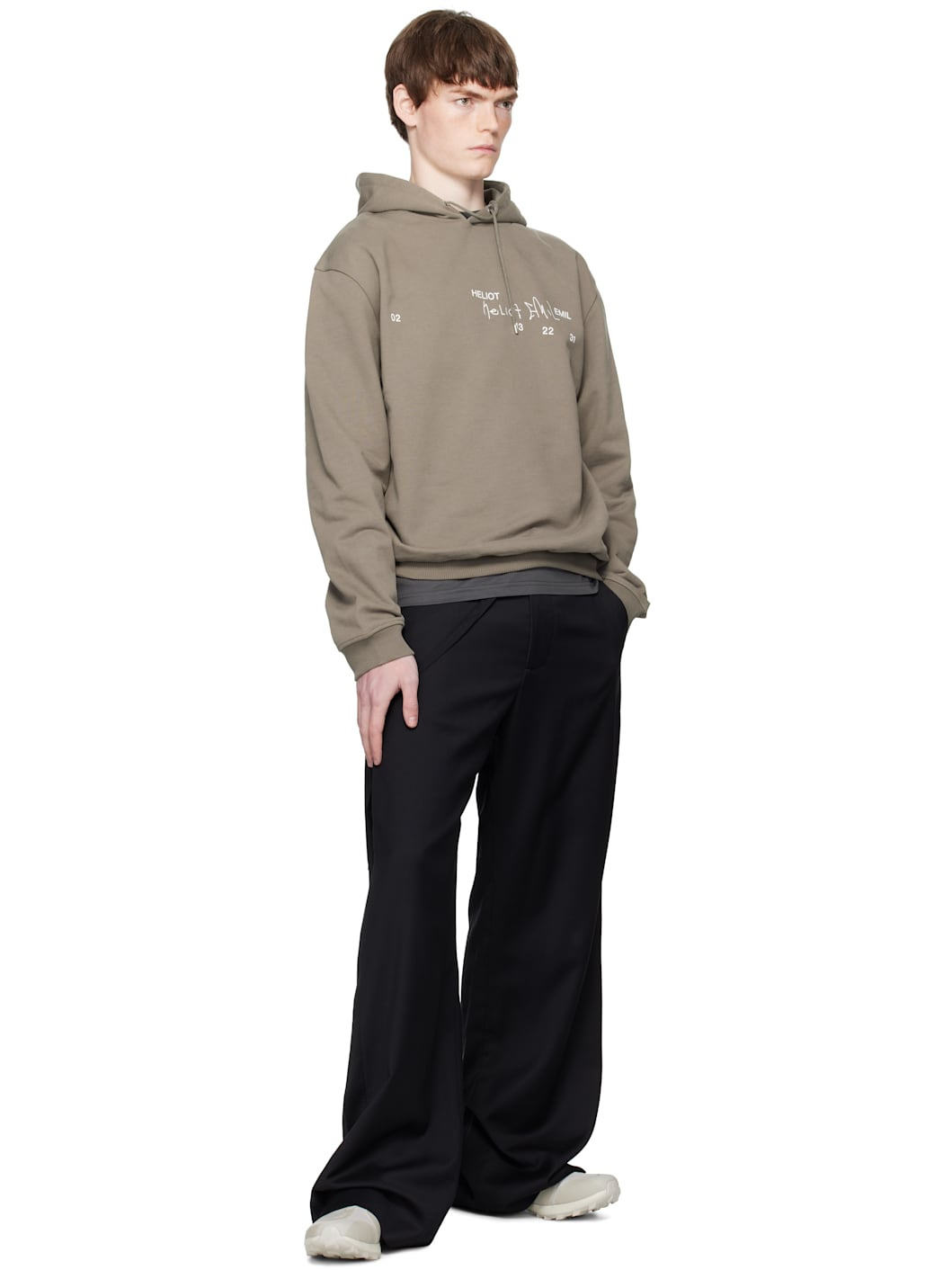 Black Spectra Tailored Trousers - 4