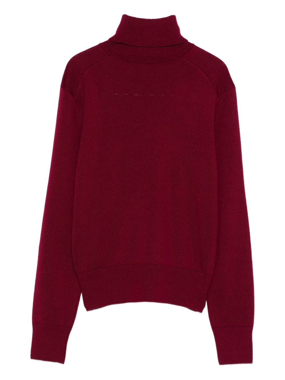 heart-logo turtleneck sweater - 2