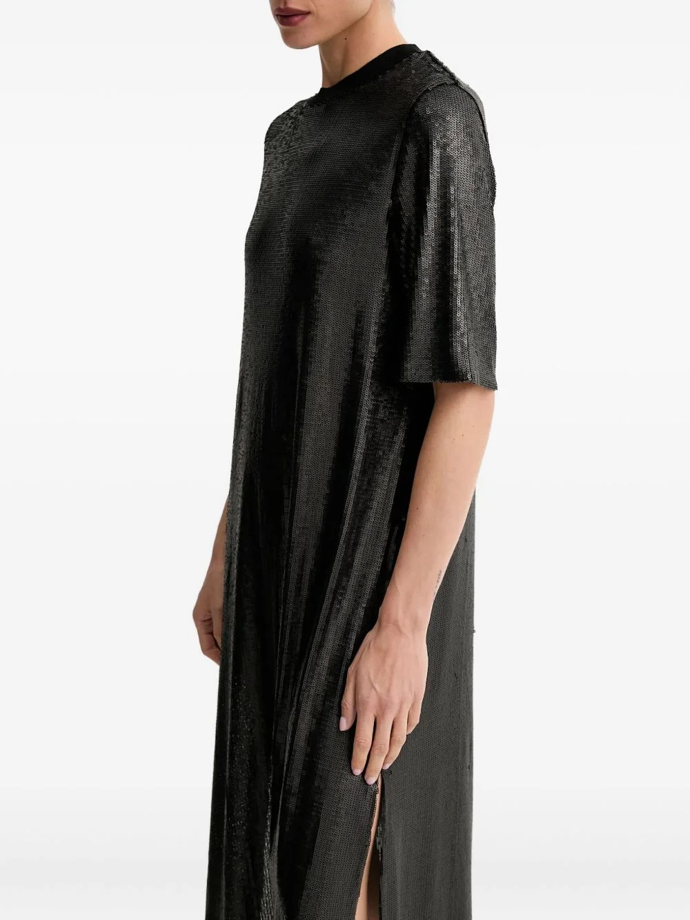 Anna sequin-embellishment midi dress - 1