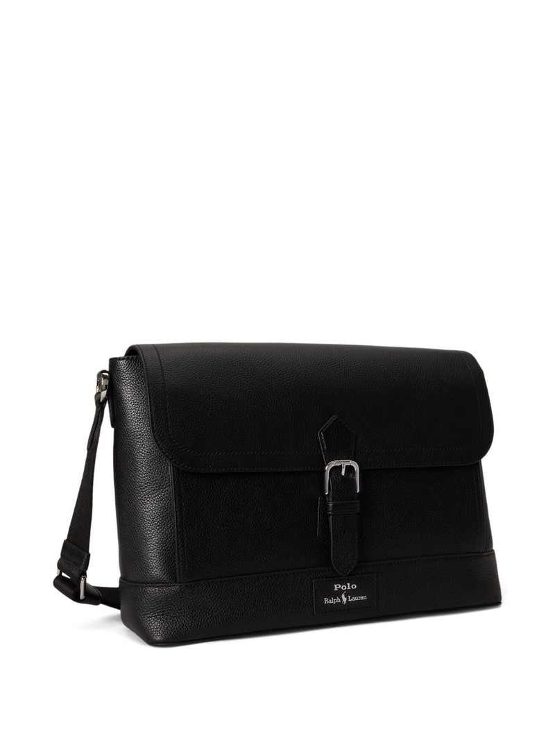 logo-detail buckle messenger bag 3