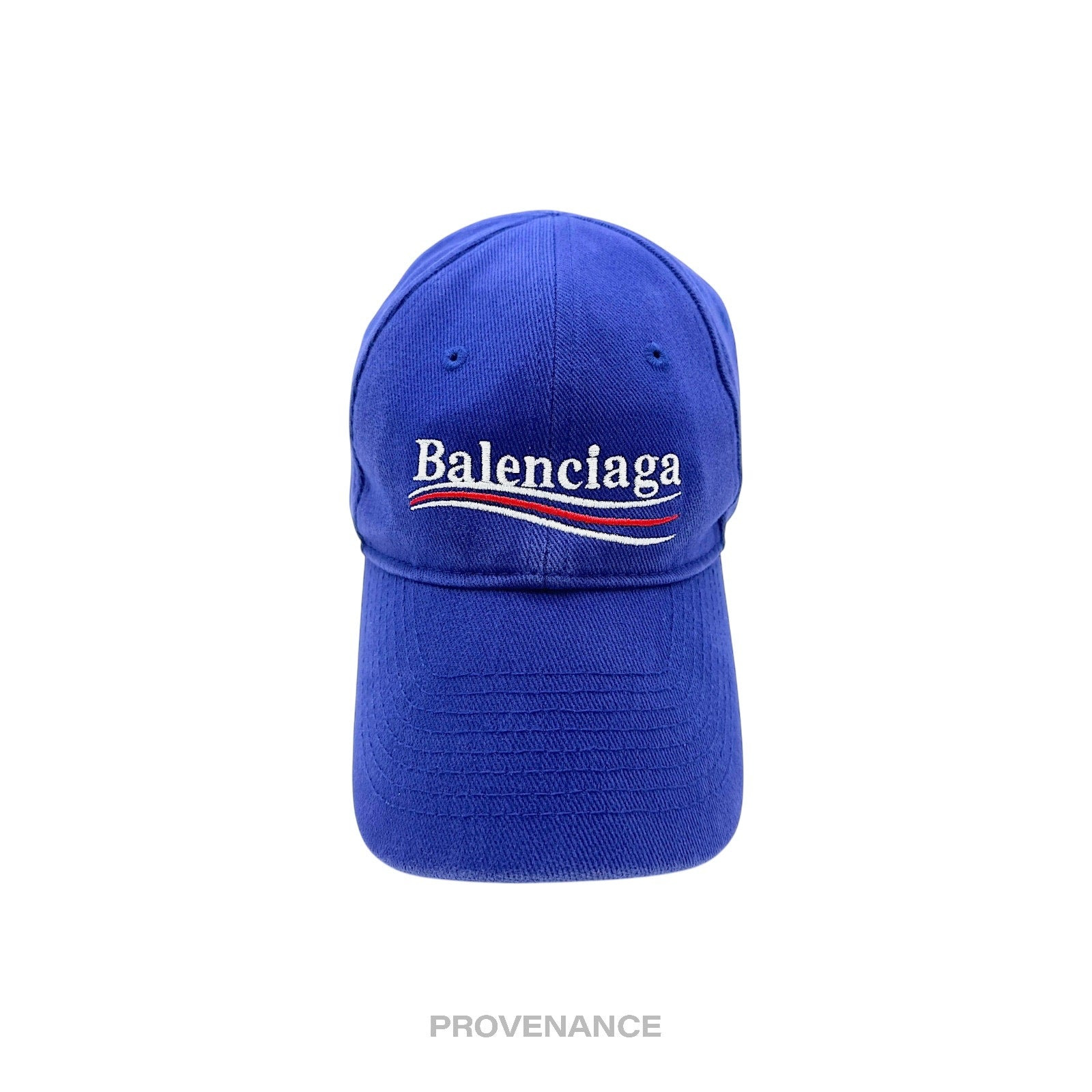 Balenciaga Political Campaign Cap Hat - Archetype Blue - 2